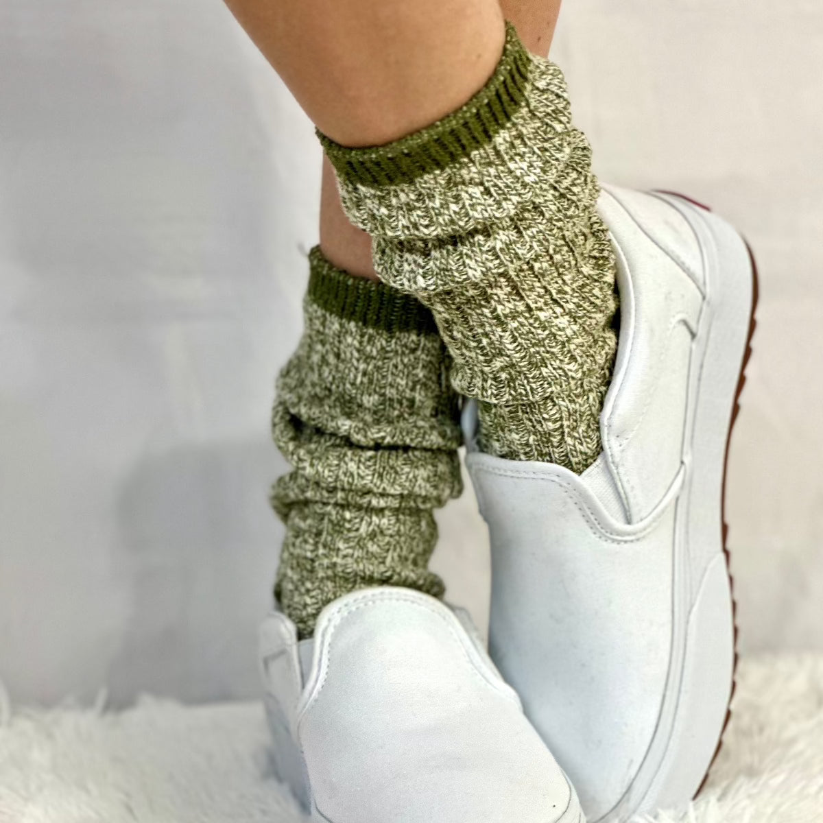 Marled on sale boot socks