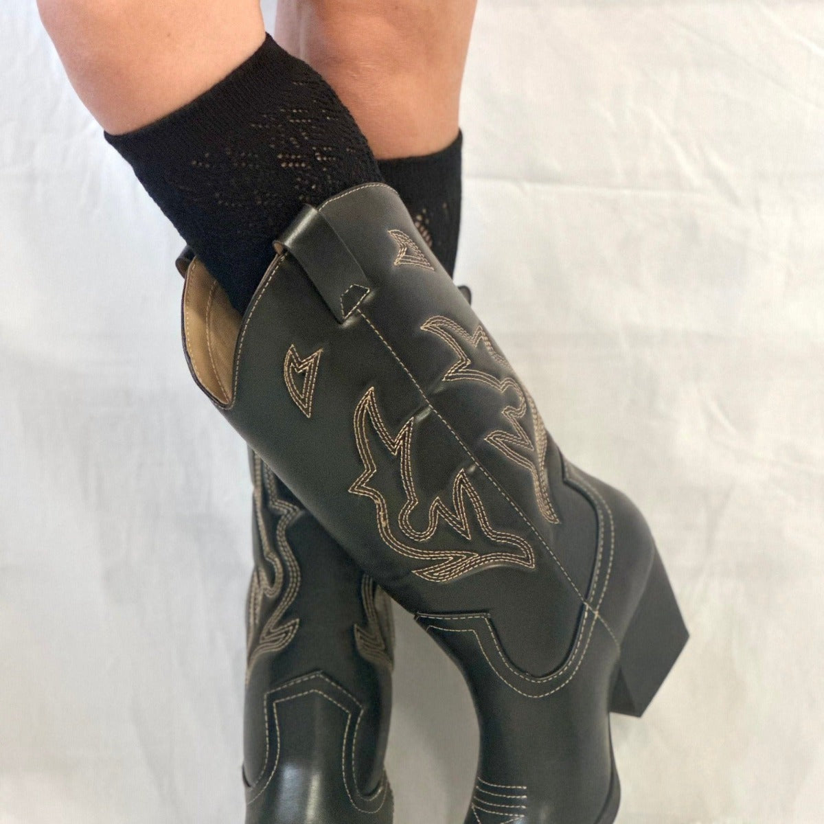 Cowboy on sale boot socks